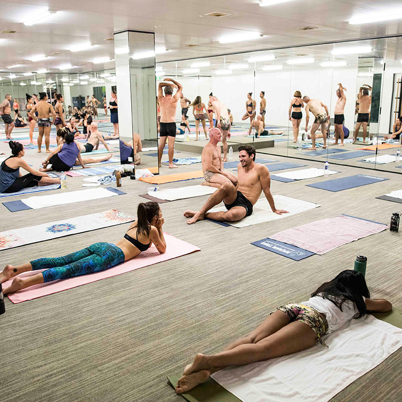 Try Bikram Yoga Five Dock today. 
